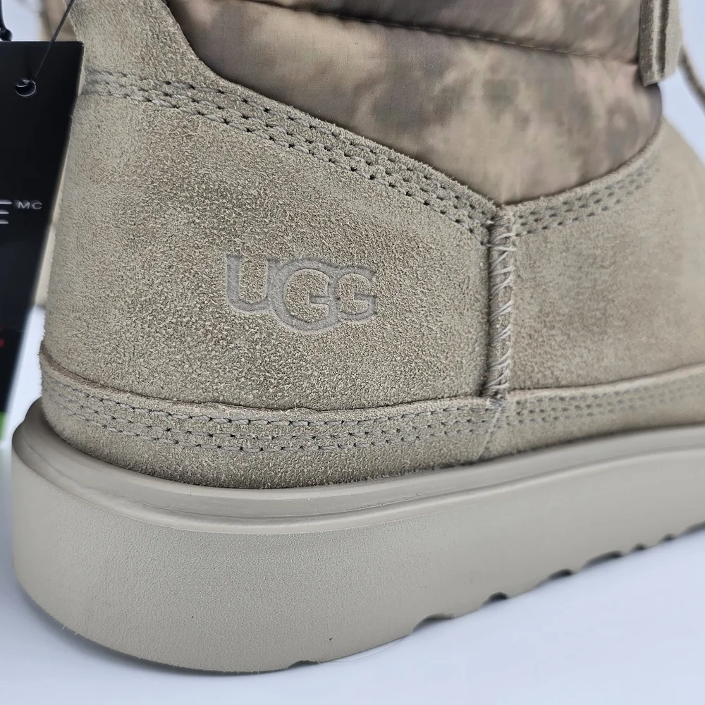 Ugg Classic Mini Lace Weather Smokescreen, Men's 8 Mustard Seed—Missing Galoshes - Picture 5 of 16